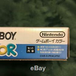 Nintendo Gameboy Color Pokemon Center Console Limitée Silver Gold Nouveau