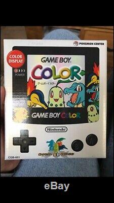 Nintendo Gameboy Color Pokemon Center Gold & Silver Edition Bnib