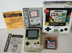 Nintendo Gameboy Color Pokemon Centre Limited Edition Console Boxed Testé-b1128