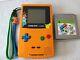 Nintendo Gameboy Color Pokemon Edition Limitée Console Couleur Orange, Game-d0525