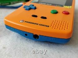 Nintendo Gameboy Color Pokemon Edition Limitée Console Couleur Orange, Game-d0525