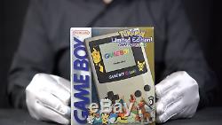 Nintendo Gameboy Color Pokemon Edition Limitée Console'the Masked Man