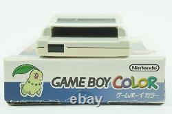 Nintendo Gameboy Color Pokemon Gold & Silver Version Console 2 Gbc Du Japon