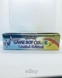 Nintendo Gameboy Color Pokémon Or & Argent Limited Cib Tout Neuf Avec Protector