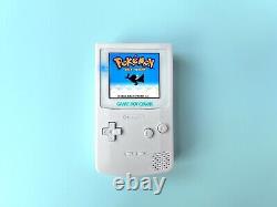 Nintendo Gameboy Color Propre Blanc avec LED Bleue Funnyplaying