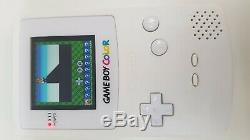 Nintendo Gameboy Color Rétro-éclairage Blanc Verre Écran Objectif