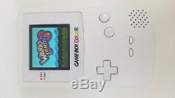 Nintendo Gameboy Color Rétro-éclairage Blanc Verre Écran Objectif