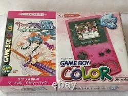 Nintendo Gameboy Color Sakura Taisen Wars Edition Limitée Console Set-c1208