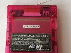 Nintendo Gameboy Color Sakura Taisen Wars Limited Edition Console, Jeu Set-b323