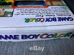 Nintendo Gameboy Color Teal Game Boy New Scellé En Usine