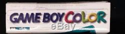 Nintendo Gameboy Color Teal Jamais Ouvert, Boîte Scellée D'usine