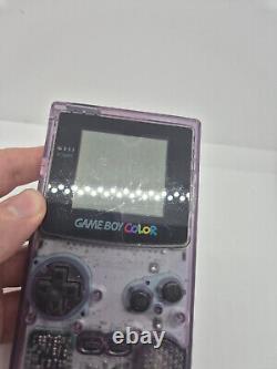 Nintendo Gameboy Color Violet Atomique BOÎTE COMPLÈTE AVEC MANUELS SUIVIS 24