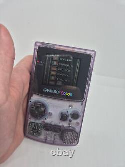 Nintendo Gameboy Color Violet Atomique BOÎTE COMPLÈTE AVEC MANUELS SUIVIS 24