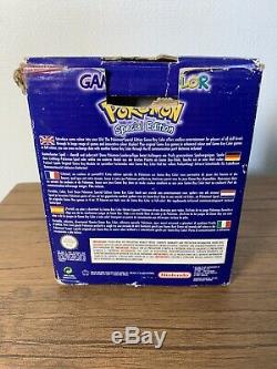 Nintendo Gameboy Color (couleur) Pokemon Pikachu Special Edition Box Boxed