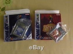 Nintendo Gameboy Colorzelda Oracle Des Jeux D'âge Et De Saisons Et 2 Guides