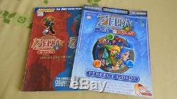 Nintendo Gameboy Colorzelda Oracle Des Jeux D'âge Et De Saisons Et 2 Guides