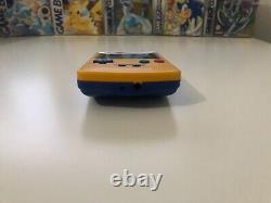 Nintendo Gameboy Colour avec Mod d'écran rétroéclairé IPS V2 personnalisé Coquille Pokémon Q5