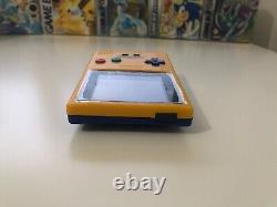 Nintendo Gameboy Colour avec Mod d'écran rétroéclairé IPS V2 personnalisé Coquille Pokémon Q5