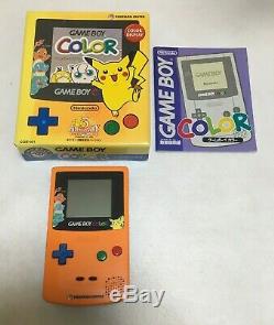 Nintendo Gameboy Console Couleur Pokemon Center 3 Anniversary Edition Cgb-001