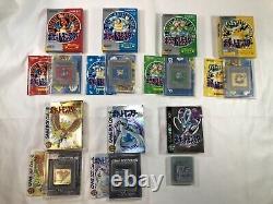 Nintendo Gameboy Console De Couleur Claire Avec 7 Pokemon Softs Set Gbc Japan #0040c
