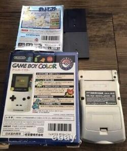 Nintendo Gameboy Console De Couleur Pokemon Gold Silver Limited Avec 2 Jeux Testés