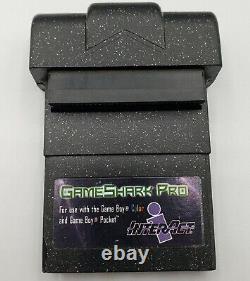 Nintendo Gameboy Couleur Atomic Purple Cgb-001 + 9 Jeux Et Lot D'accessoires