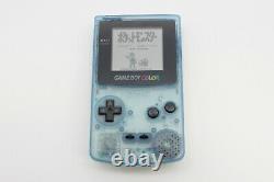 Nintendo Gameboy Couleur Console Aqua Bleu Milky White Lawson Gbc Japon Testé 91