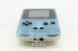 Nintendo Gameboy Couleur Console Aqua Bleu Milky White Lawson Gbc Japon Testé 91