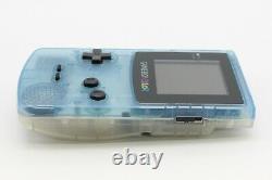 Nintendo Gameboy Couleur Console Aqua Bleu Milky White Lawson Gbc Japon Testé 91