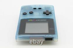 Nintendo Gameboy Couleur Console Aqua Bleu Milky White Lawson Gbc Japon Testé 91