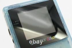 Nintendo Gameboy Couleur Console Aqua Bleu Milky White Lawson Gbc Japon Testé 91