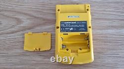 Nintendo Gameboy Couleur Couleur Console Jaune Encadré Allemand Vgc