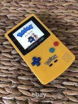 Nintendo Gameboy Couleur Couleur Pokemon Anniversary Console Osd Q5 Ips Gbc Rétroéclairée