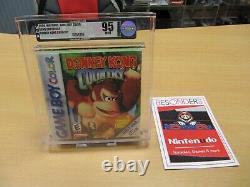 Nintendo Gameboy Couleur, Donkey Kong Country Vga 95 Mint Gold Ovp Neu