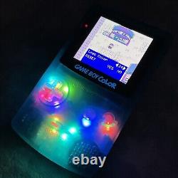 Nintendo Gameboy Couleur Écran OLED Boutons LED Batterie USB-C 1500mah Rétro