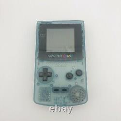 Nintendo Gameboy Couleur GB Console Aqua Blue Milky White Lawson Limitée Testée