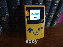 Nintendo Gameboy Couleur Gbc Avec Écran LCD Ips Rétroéclairé