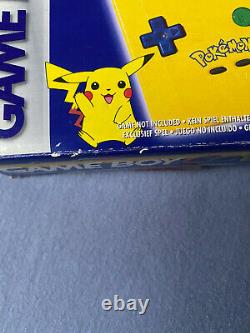 Nintendo Gameboy Couleur Gbc Pokemon Pikachu Special Edition Unopened