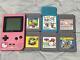 Nintendo Gameboy Couleur Hello Kitty Pink Console Limitée Pokemon Cassette Set