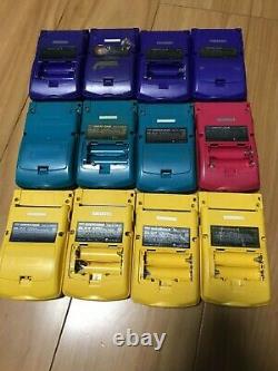 Nintendo Gameboy Couleur Jeu De Poche Garçon Console Du Japon Indésirable Pour Les Pièces Lot 35