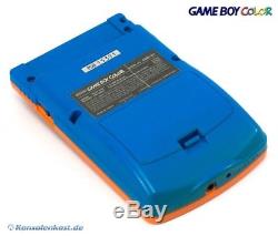 Nintendo Gameboy Couleur Konsole #orange Et Blue Pokemon Center Edition