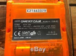 Nintendo Gameboy Couleur Limited Edition Yedigun Game Boy Japon Mega Rare