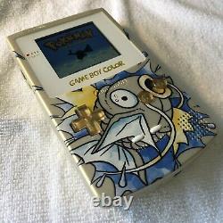 Nintendo Gameboy Couleur Lumière Ips Pokemon Shiny Gold Magikarp