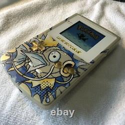 Nintendo Gameboy Couleur Lumière Ips Pokemon Shiny Gold Magikarp