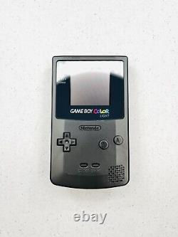 Nintendo Gameboy Couleur Lumière Rétro-éclairée Glass Écran Console Matte Black