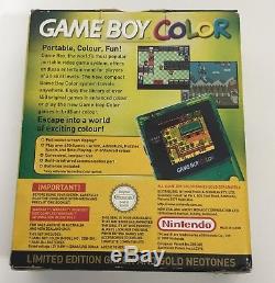 Nintendo Gameboy Couleur Ozzie! Ozzie! Ozzie! Poche Complète Dans La Boîte Cib Nr Mint