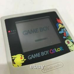 Nintendo Gameboy Couleur Pokemon Center Console Or Argent Anniv Ver, Ltd Cgb-001