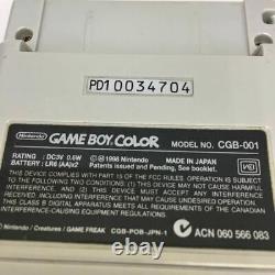 Nintendo Gameboy Couleur Pokemon Center Console Or Argent Anniv Ver, Ltd Cgb-001