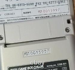 Nintendo Gameboy Couleur Pokemon Center Edition Limitée Excellent Vendeur Cib États-unis