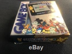 Nintendo Gameboy Couleur Pokemon Gold Silver Limited Nouveau Shipsfast Authentic